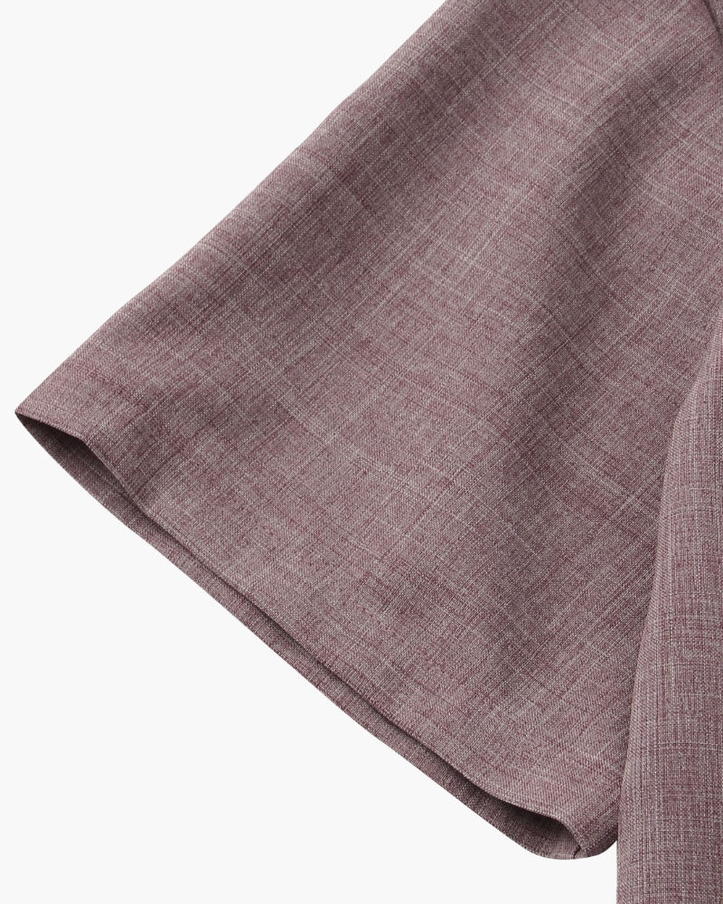GABRIEL™ | Chemise Col Mao Manches Courtes