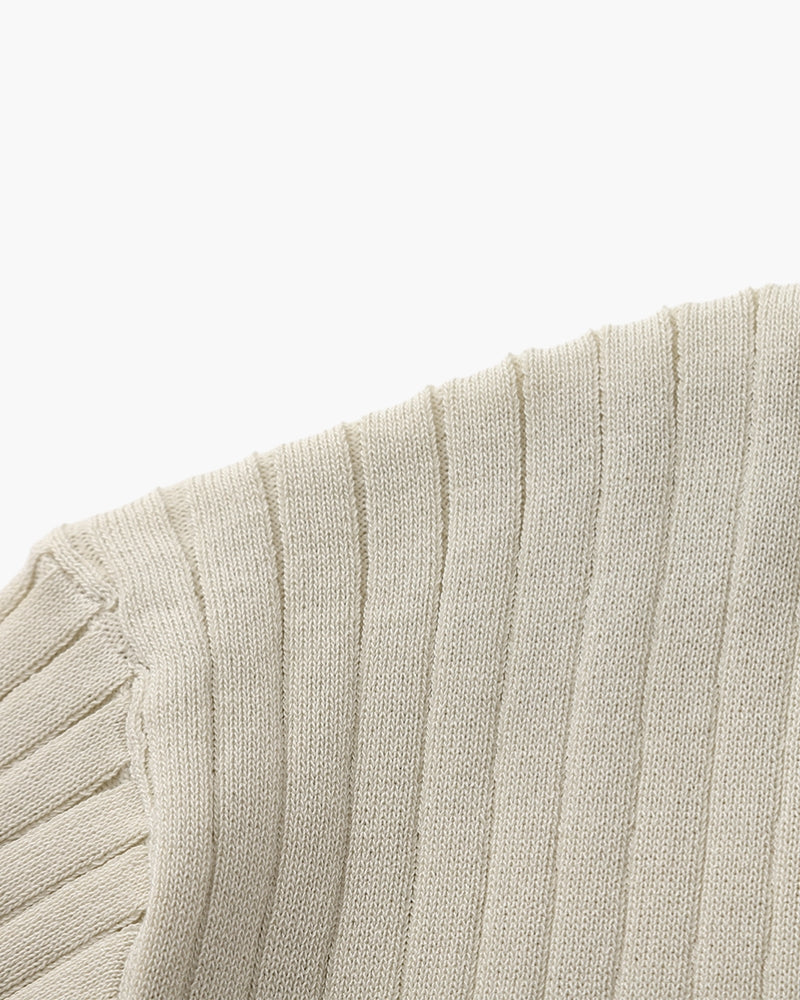GABRIEL™ | Polo Maille Côtelée