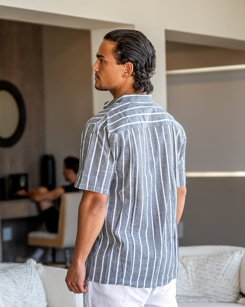 GABRIEL™ | Polo Marin Côtelé