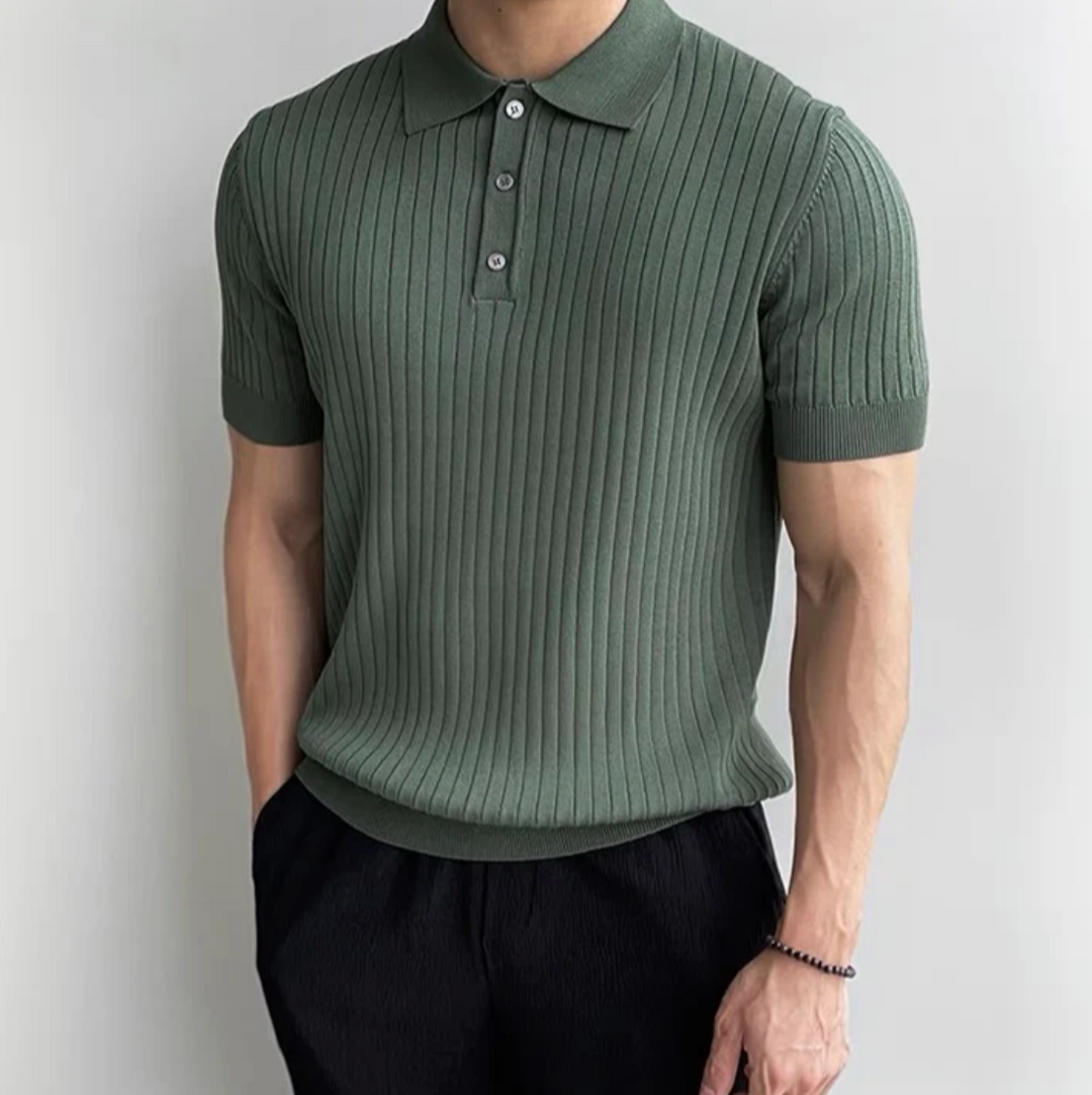 GABRIEL™ | Polo côtelé pour homme