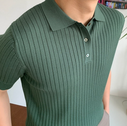 GABRIEL™ | Polo côtelé pour homme