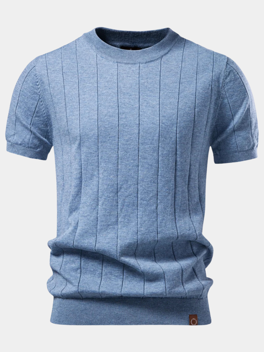 GABRIEL™ | Haut tricoté pour homme à rayures verticales