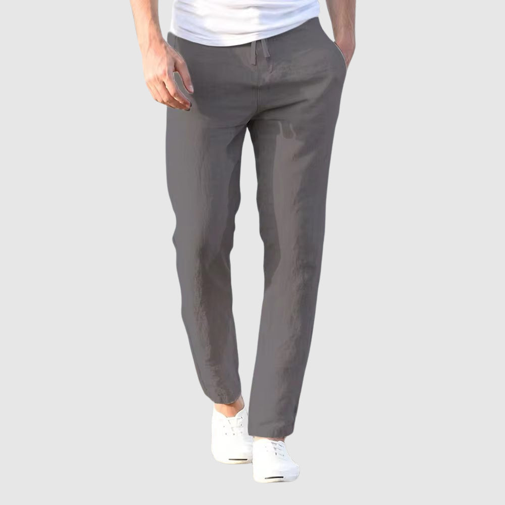 GABRIEL™ | Pantalon Lin-Coton