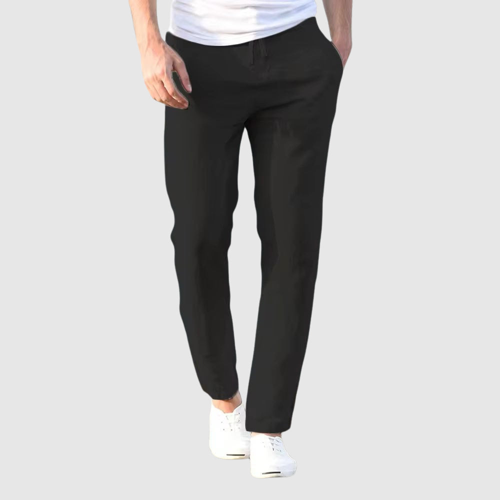GABRIEL™ | Pantalon Lin-Coton
