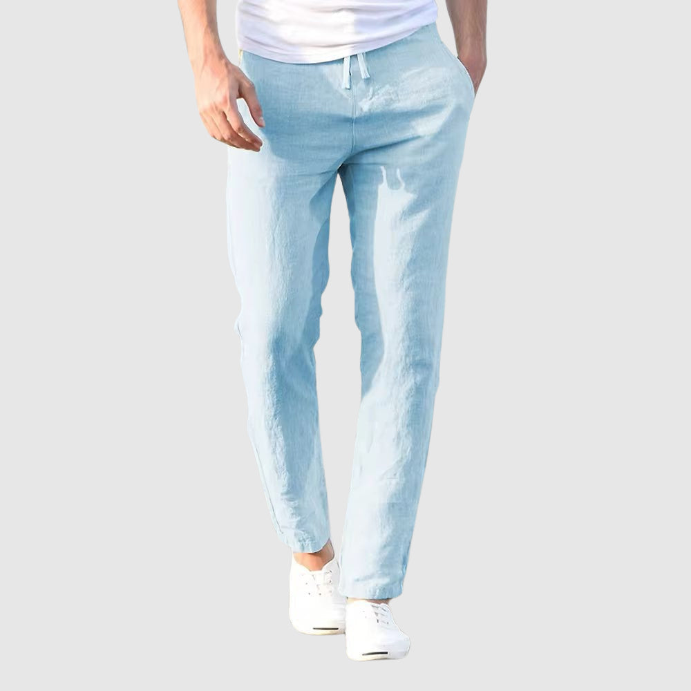 GABRIEL™ | Pantalon Lin-Coton