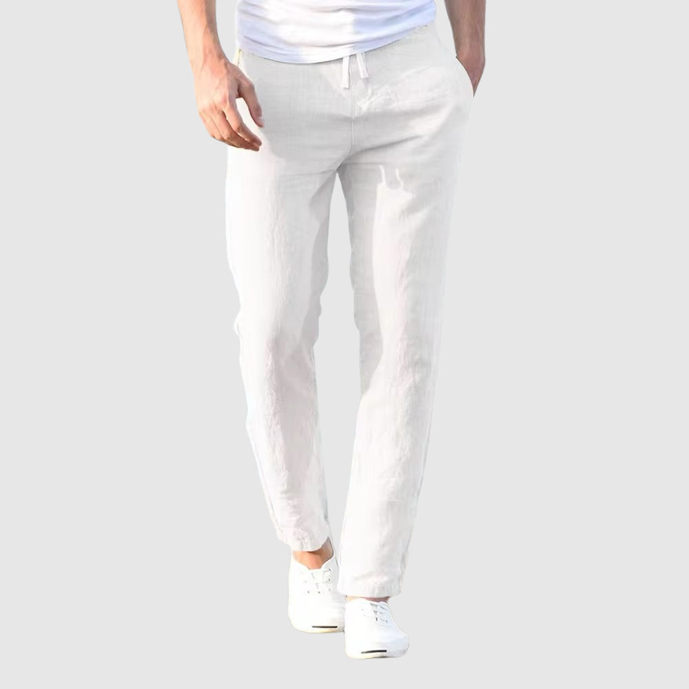 GABRIEL™ | Pantalon Lin-Coton