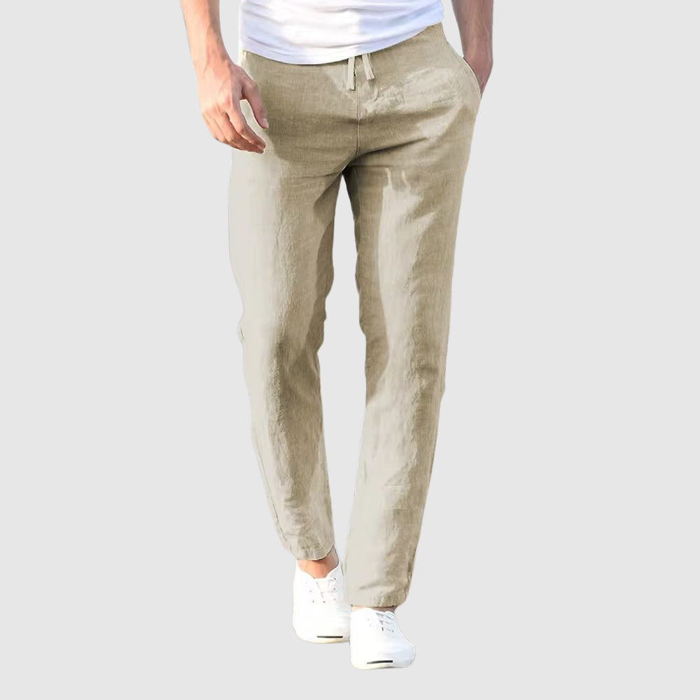 GABRIEL™ | Pantalon Lin-Coton