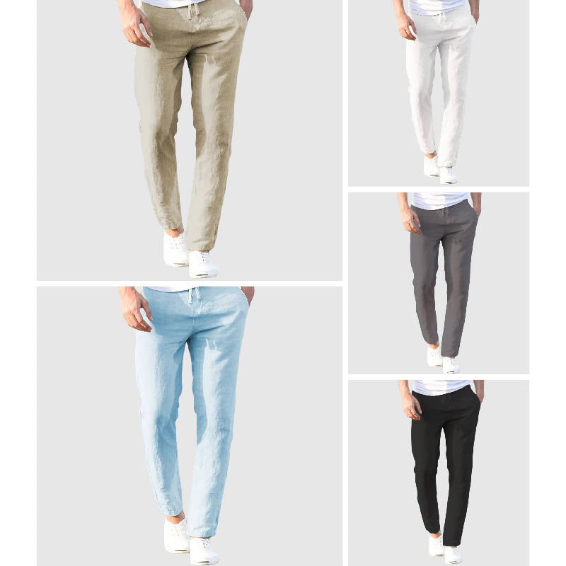 GABRIEL™ | Pantalon Lin-Coton
