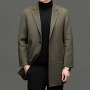 GABRIEL™ | Pardessus ajusté en laine pour homme