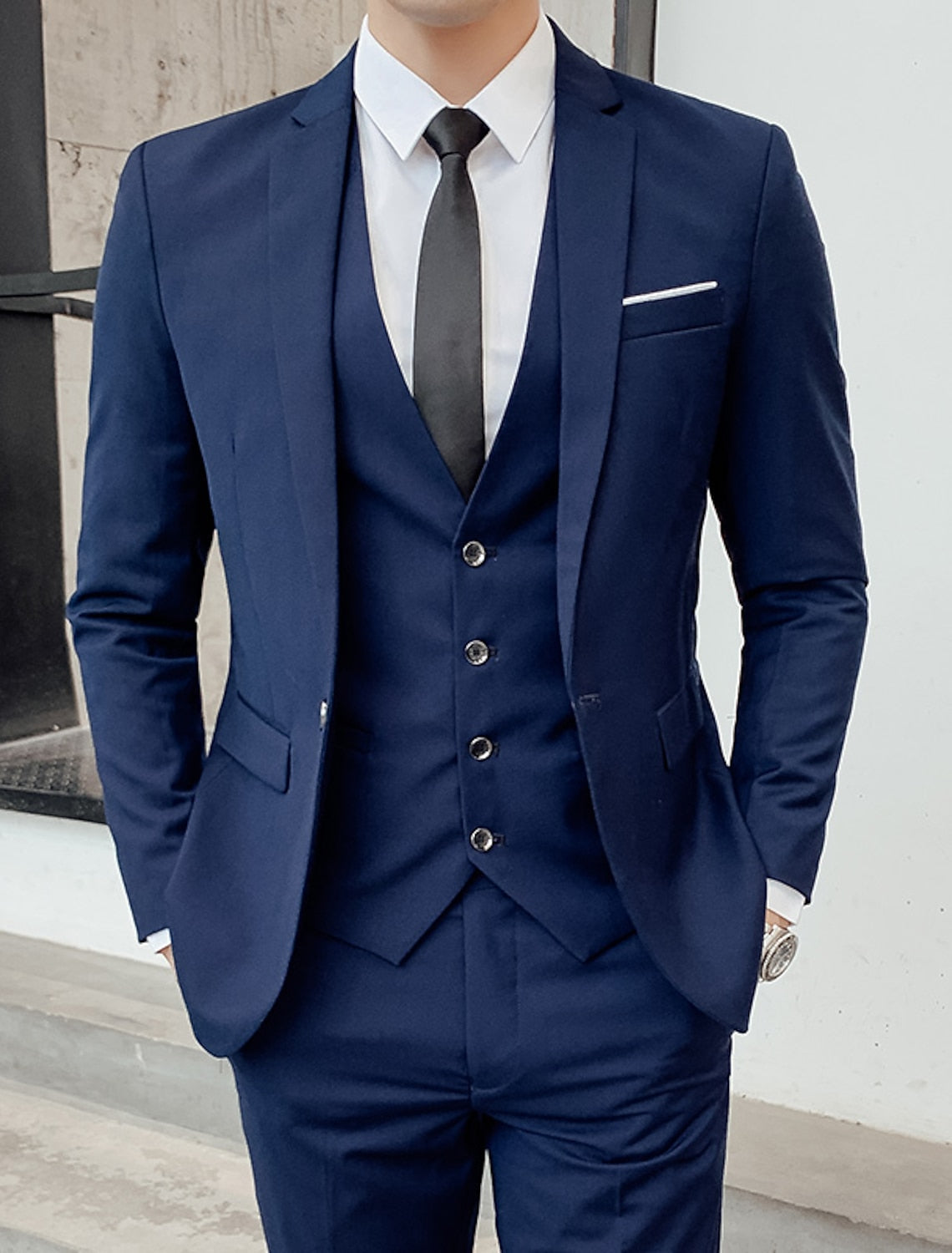 GABRIEL™ | Costume habillé pour homme à un bouton