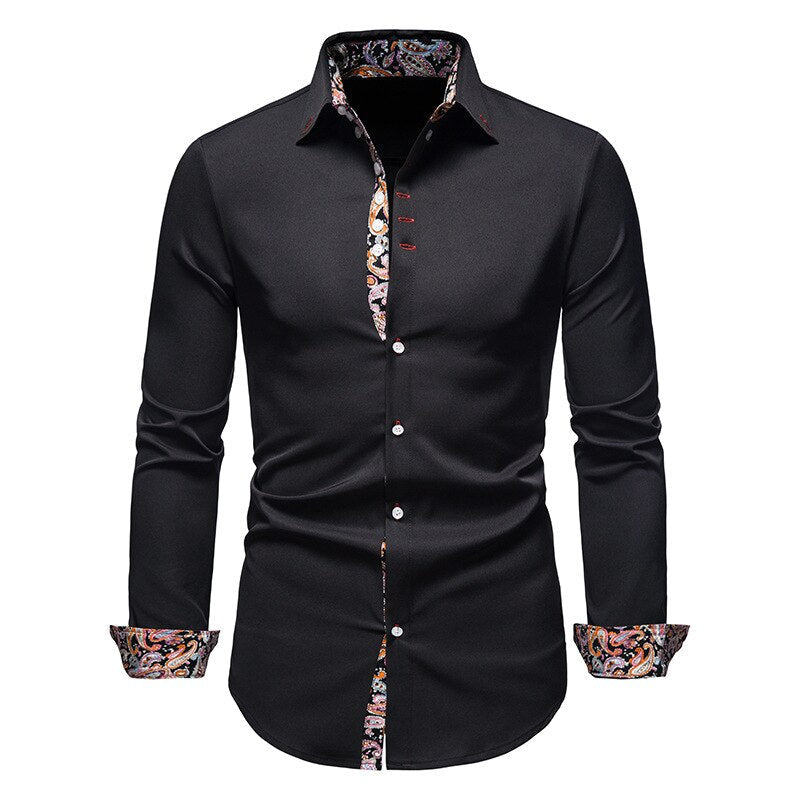 GABRIEL™ | Chemise à motif Paisley