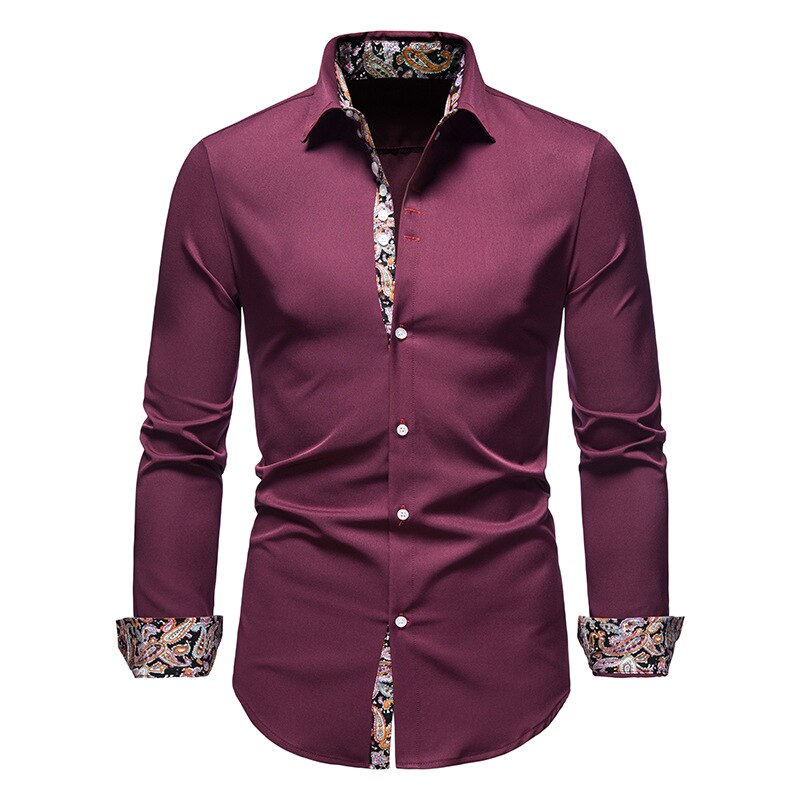 GABRIEL™ | Chemise à motif Paisley