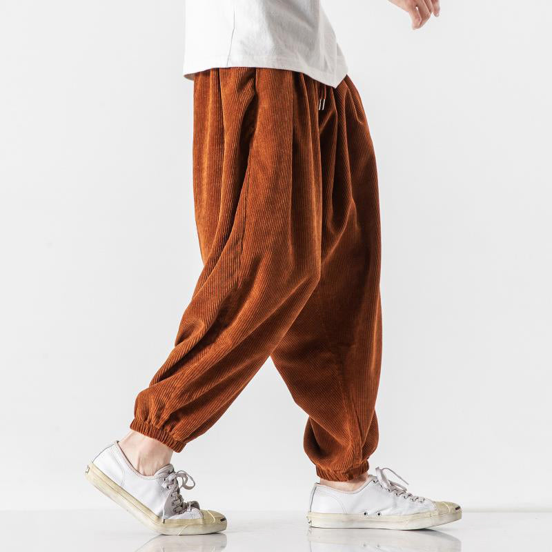 GABRIEL™ | Pantalon jogger pour homme en velours côtelé coupe ample