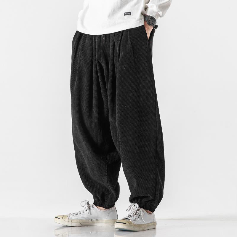 GABRIEL™ | Pantalon jogger pour homme en velours côtelé coupe ample