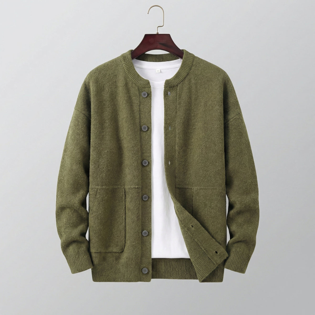 GABRIEL™ | Cardigan en maille douce pour homme