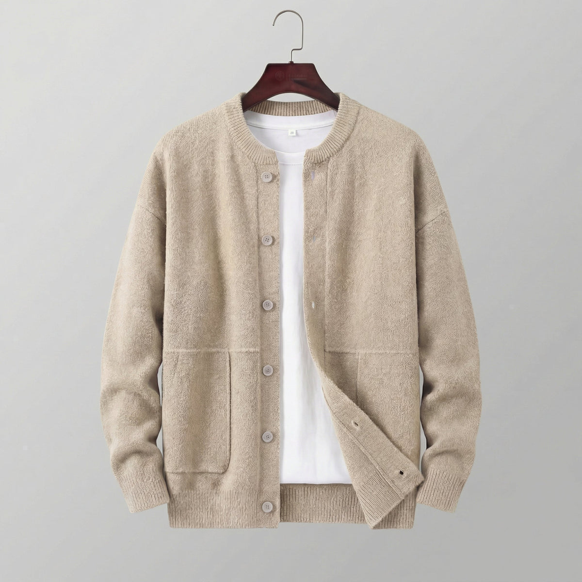 GABRIEL™ | Cardigan en maille douce pour homme
