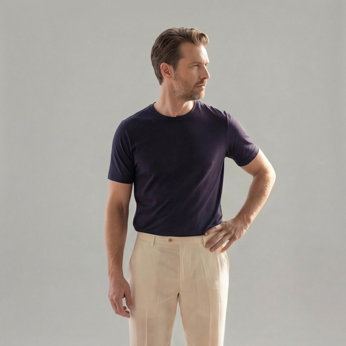GABRIEL™ | Chino d’été en lin pour homme