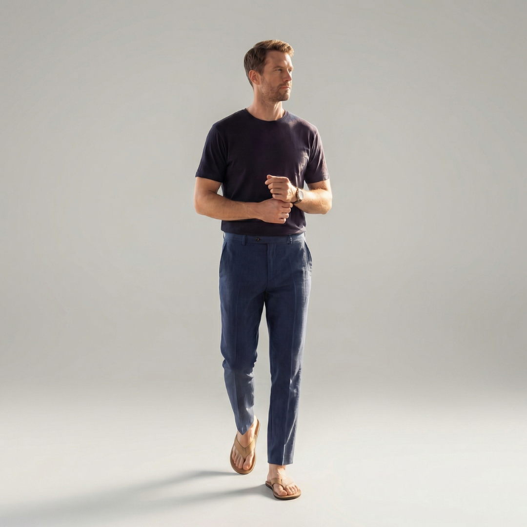 GABRIEL™ | Chino d’été en lin pour homme