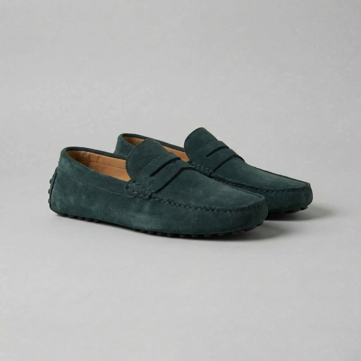 GABRIEL™ | Mocassins Penny classiques en daim pour homme