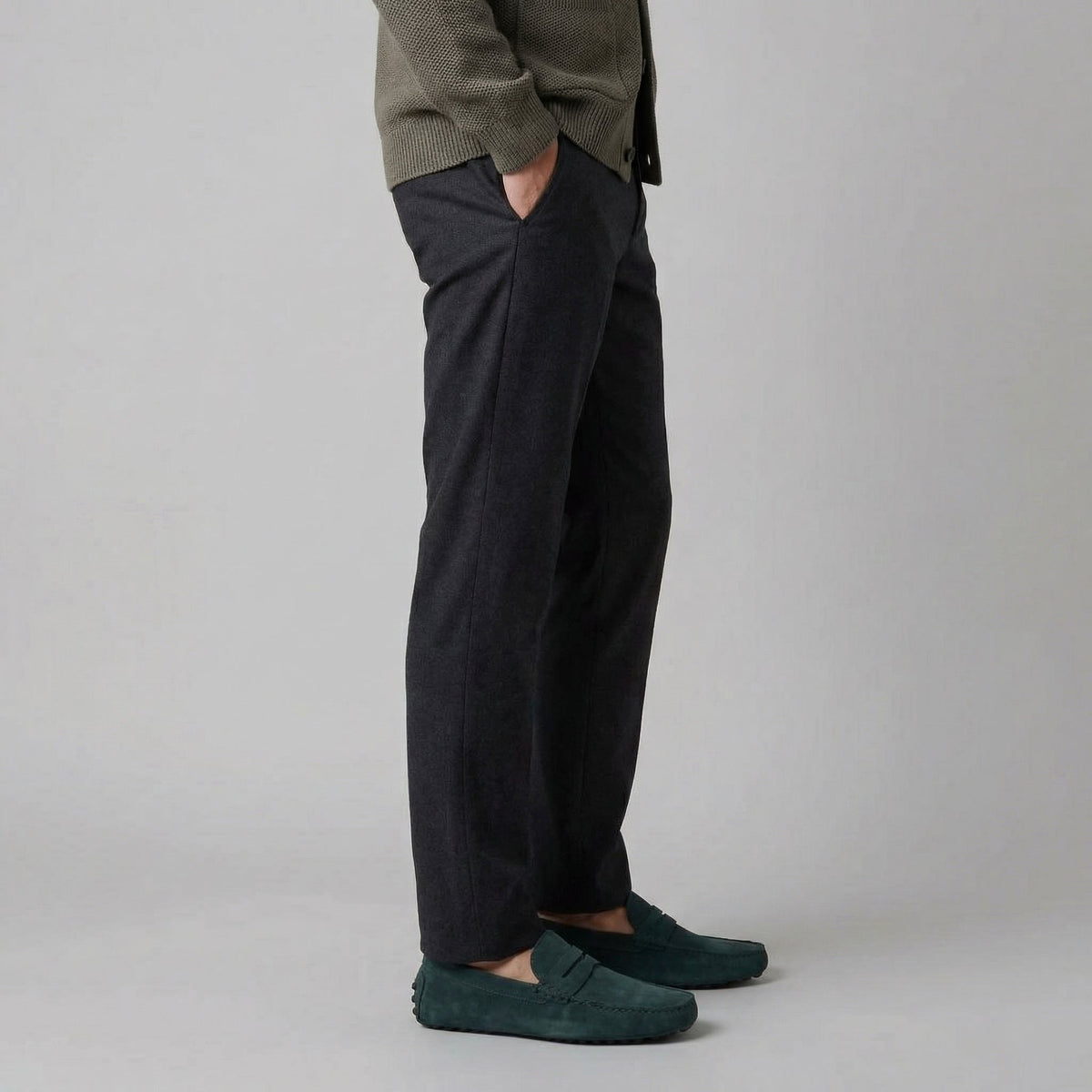 GABRIEL™ | Mocassins Penny classiques en daim pour homme