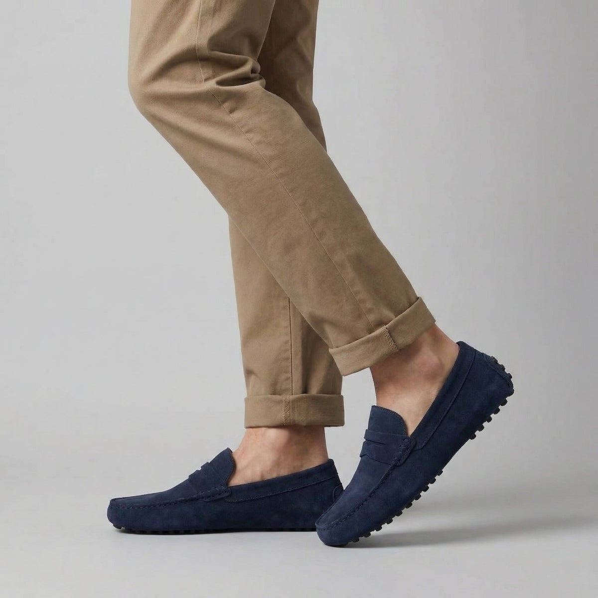 GABRIEL™ | Mocassins Penny classiques en daim pour homme