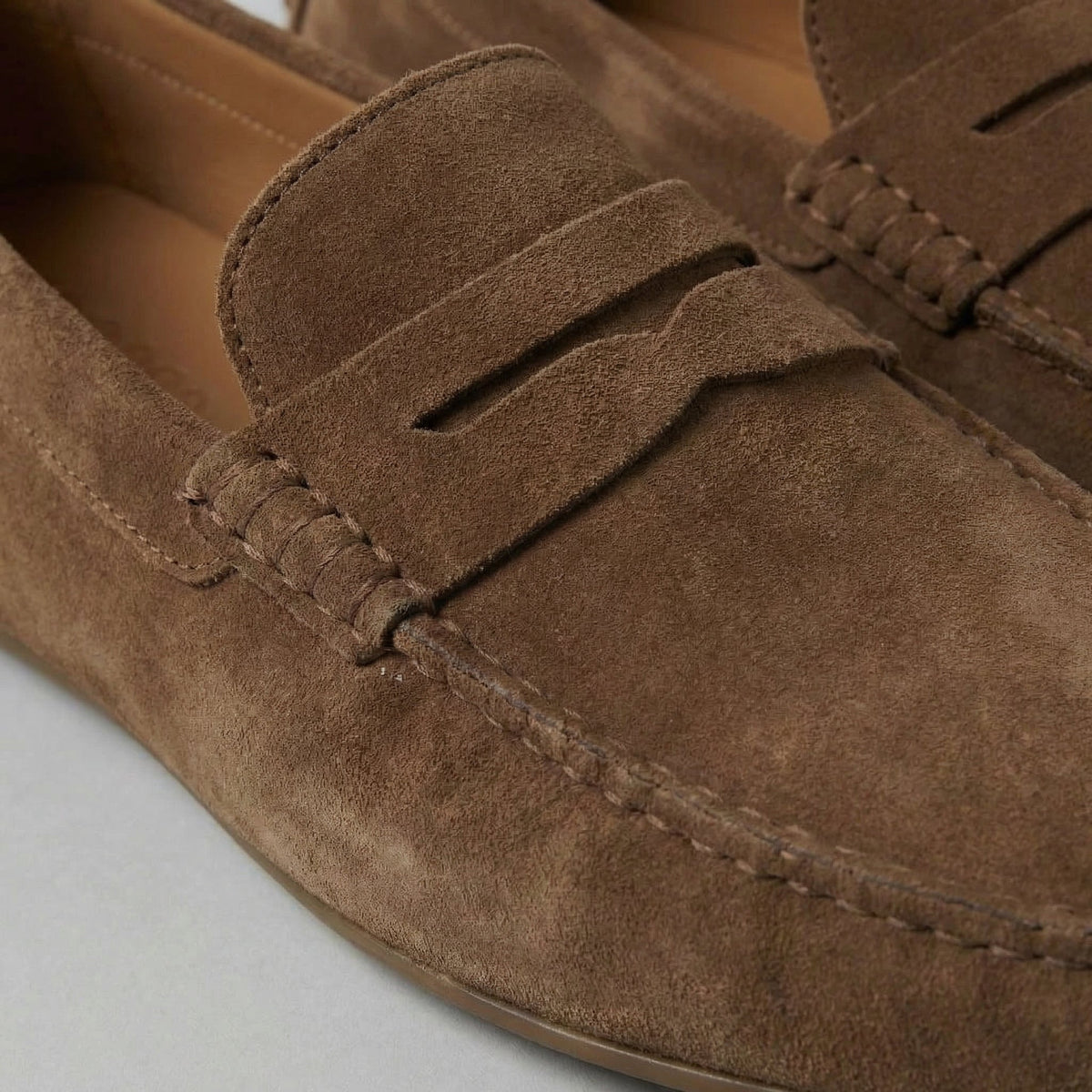 GABRIEL™ | Mocassins Penny classiques en daim pour homme