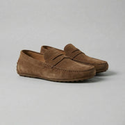 GABRIEL™ | Mocassins Penny classiques en daim pour homme