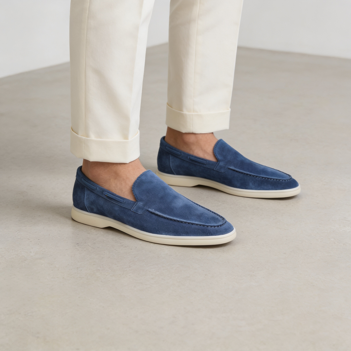 GABRIEL™ | Mocassins pour hommes en daim