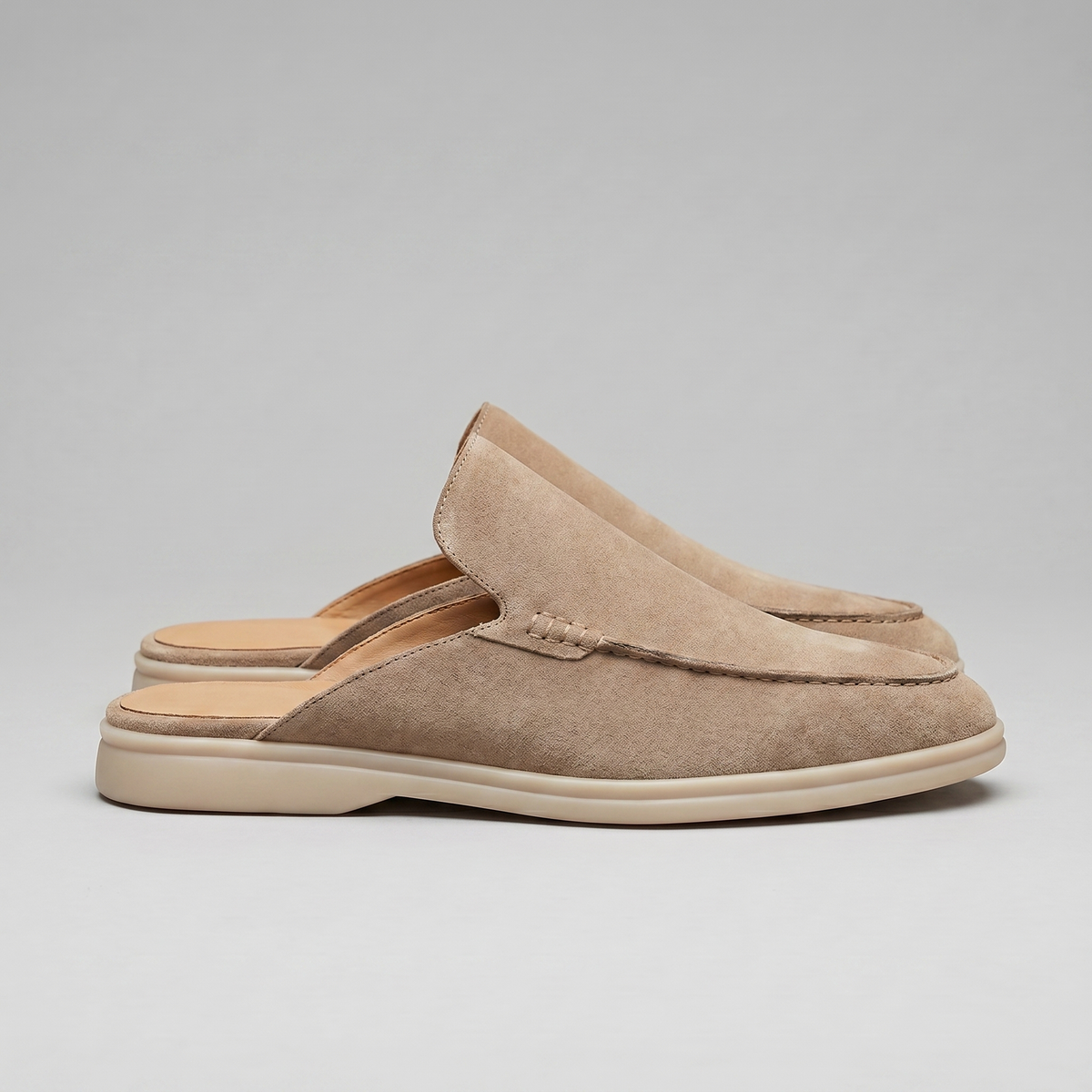 GABRIEL™ | Mocassins à enfiler en daim pour homme