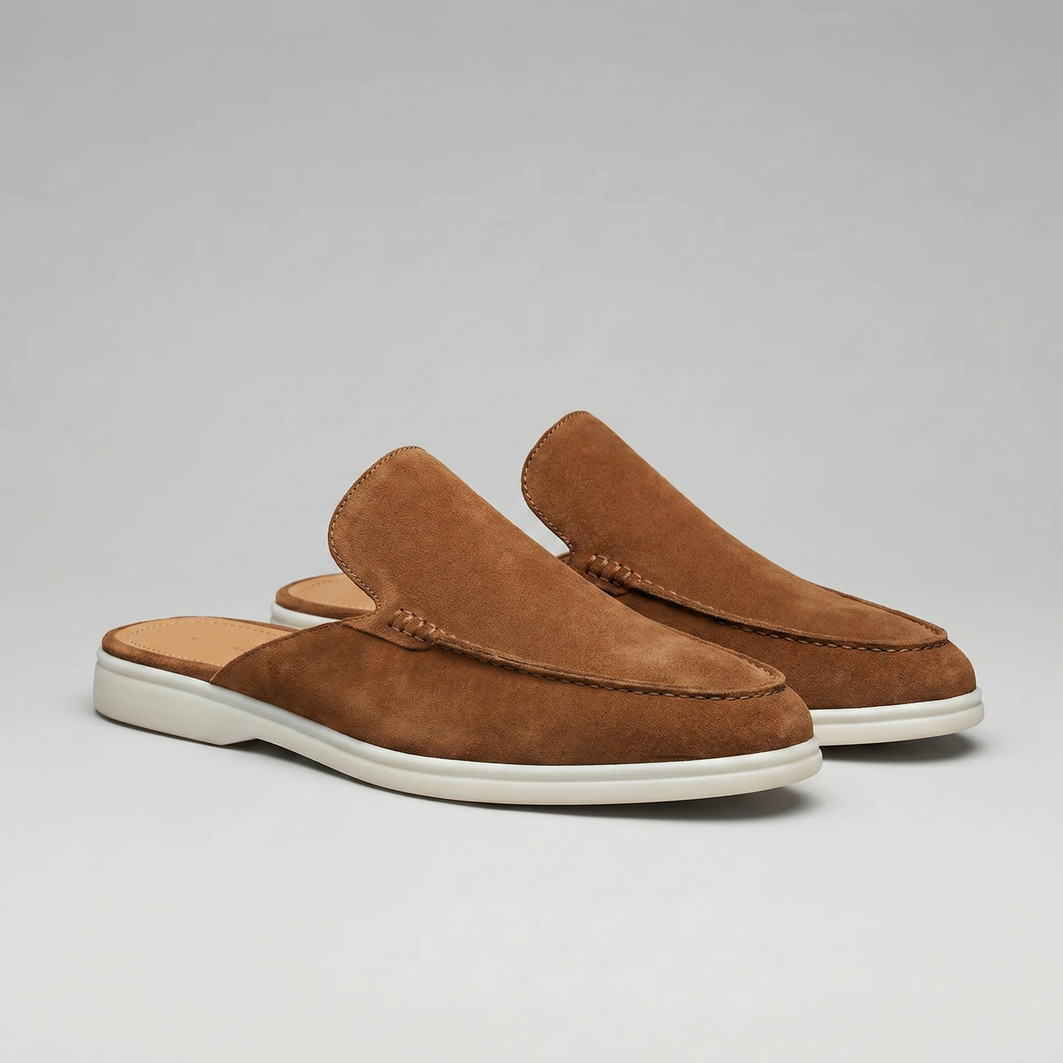 GABRIEL™ | Mocassins à enfiler en daim pour homme
