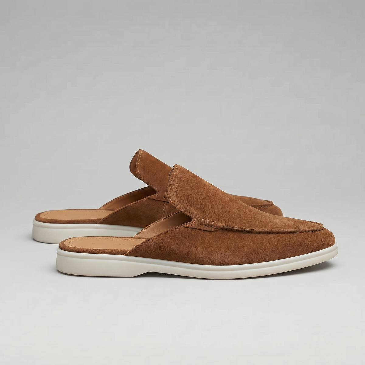 GABRIEL™ | Mocassins à enfiler en daim pour homme