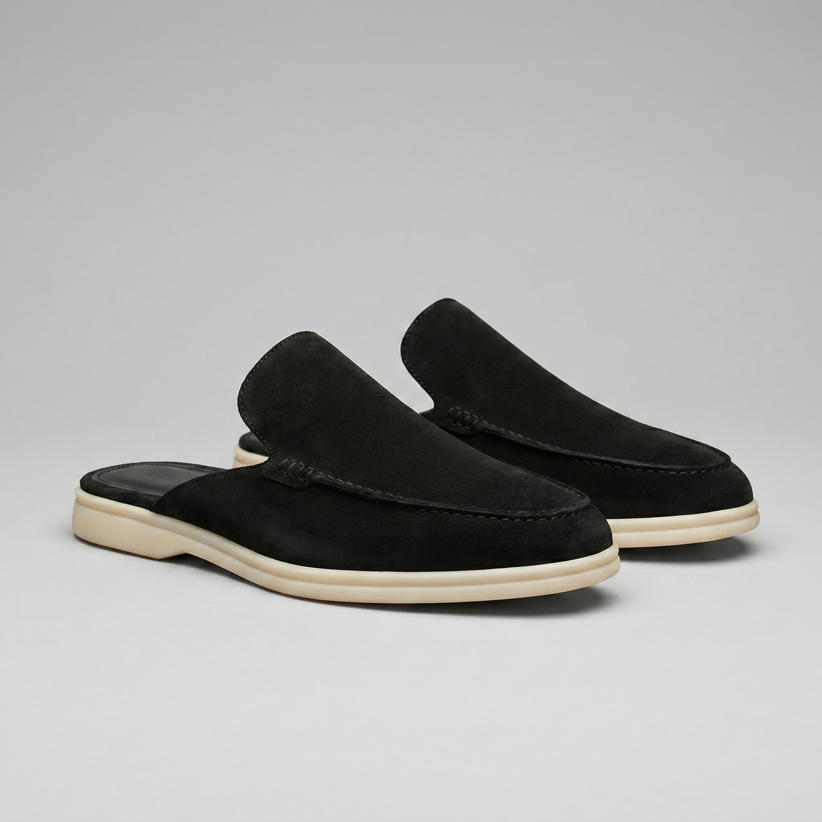 GABRIEL™ | Mocassins à enfiler en daim pour homme