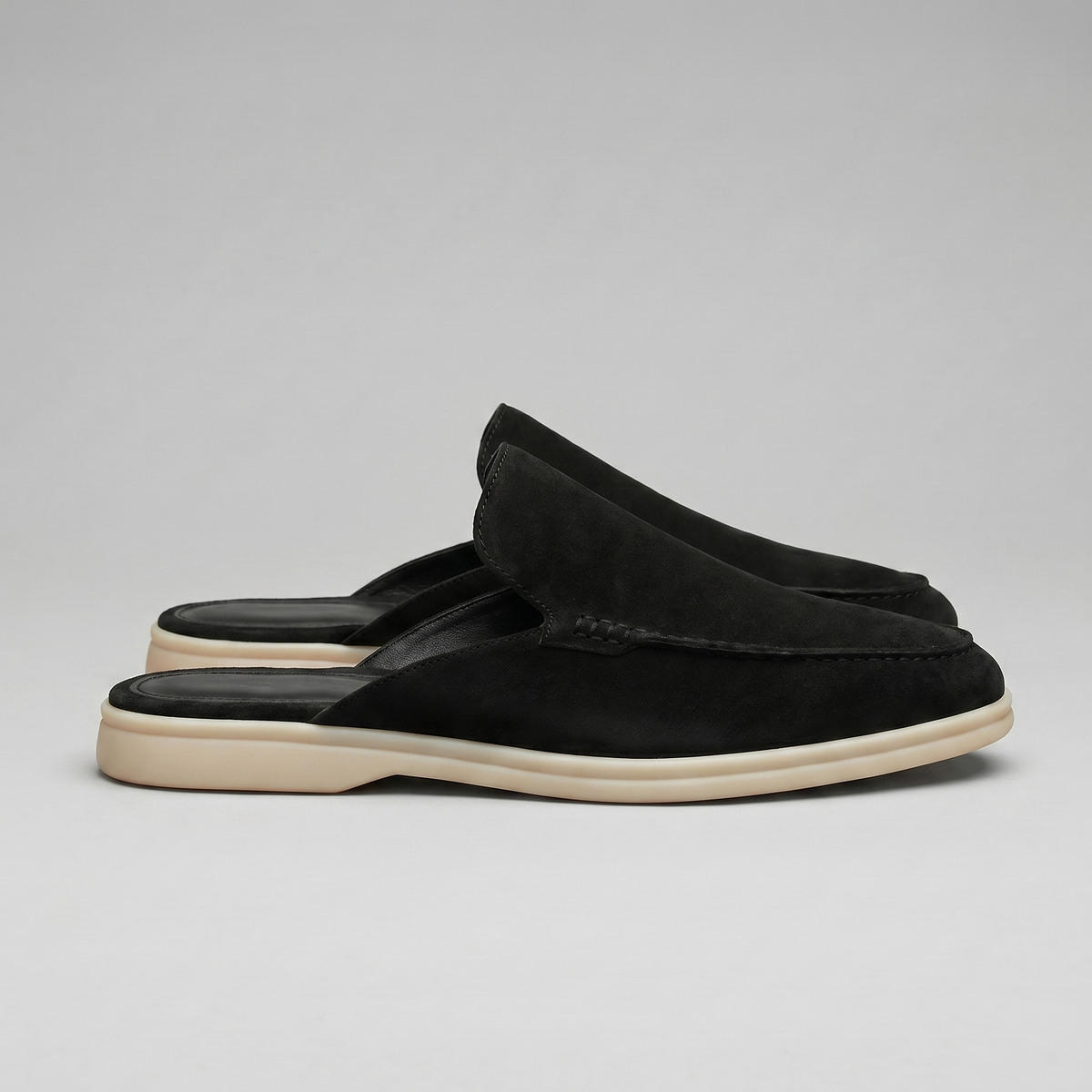 GABRIEL™ | Mocassins à enfiler en daim pour homme
