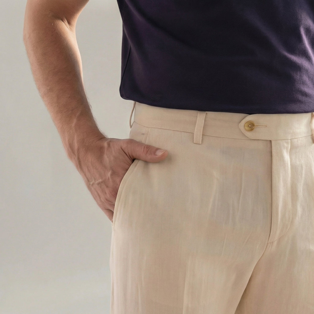 GABRIEL™ | Chino d’été en lin pour homme