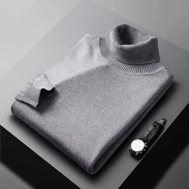 GABRIEL | Pull à col roulé à manches longues pour homme