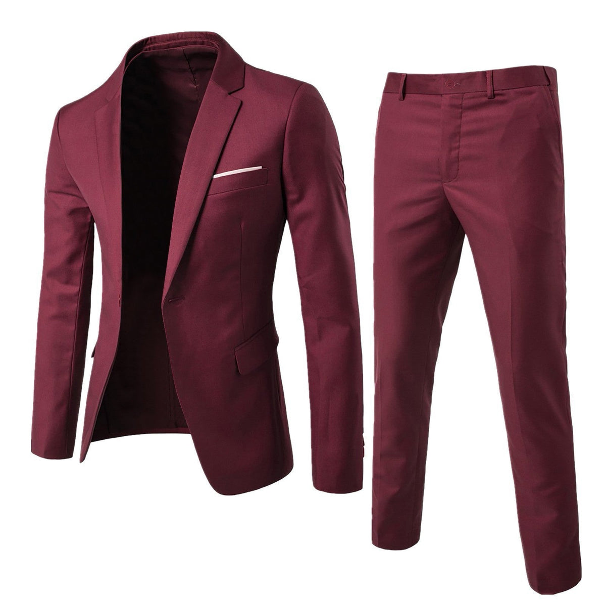 GABRIEL™ | Costume homme extensible à deux boutons