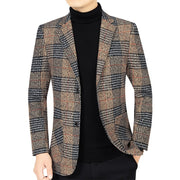 GABRIEL™ | Blazer homme en tweed à motif pied-de-poule
