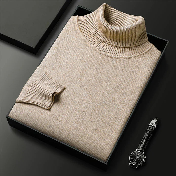 GABRIEL | Pull à col roulé à manches longues pour homme