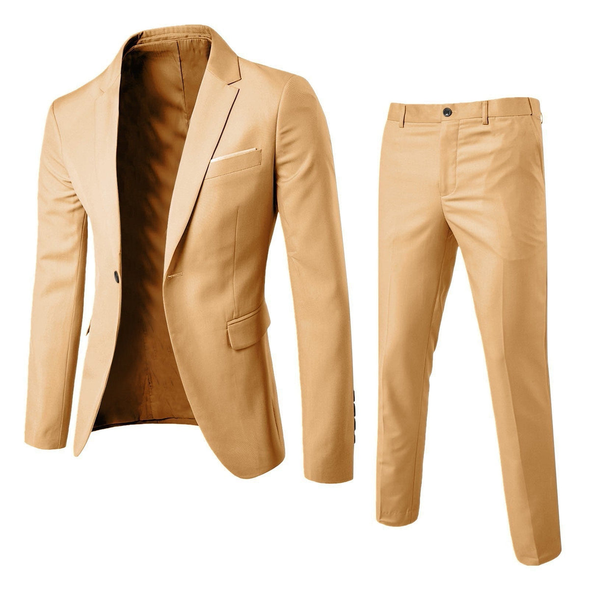 GABRIEL™ | Costume homme extensible à deux boutons