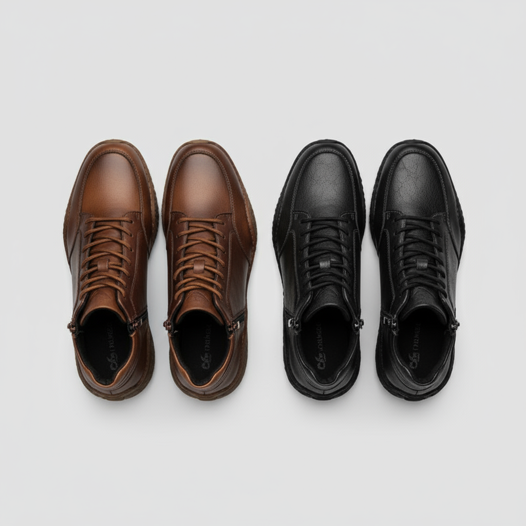 GABRIEL™ | Bottines Cuir Mat