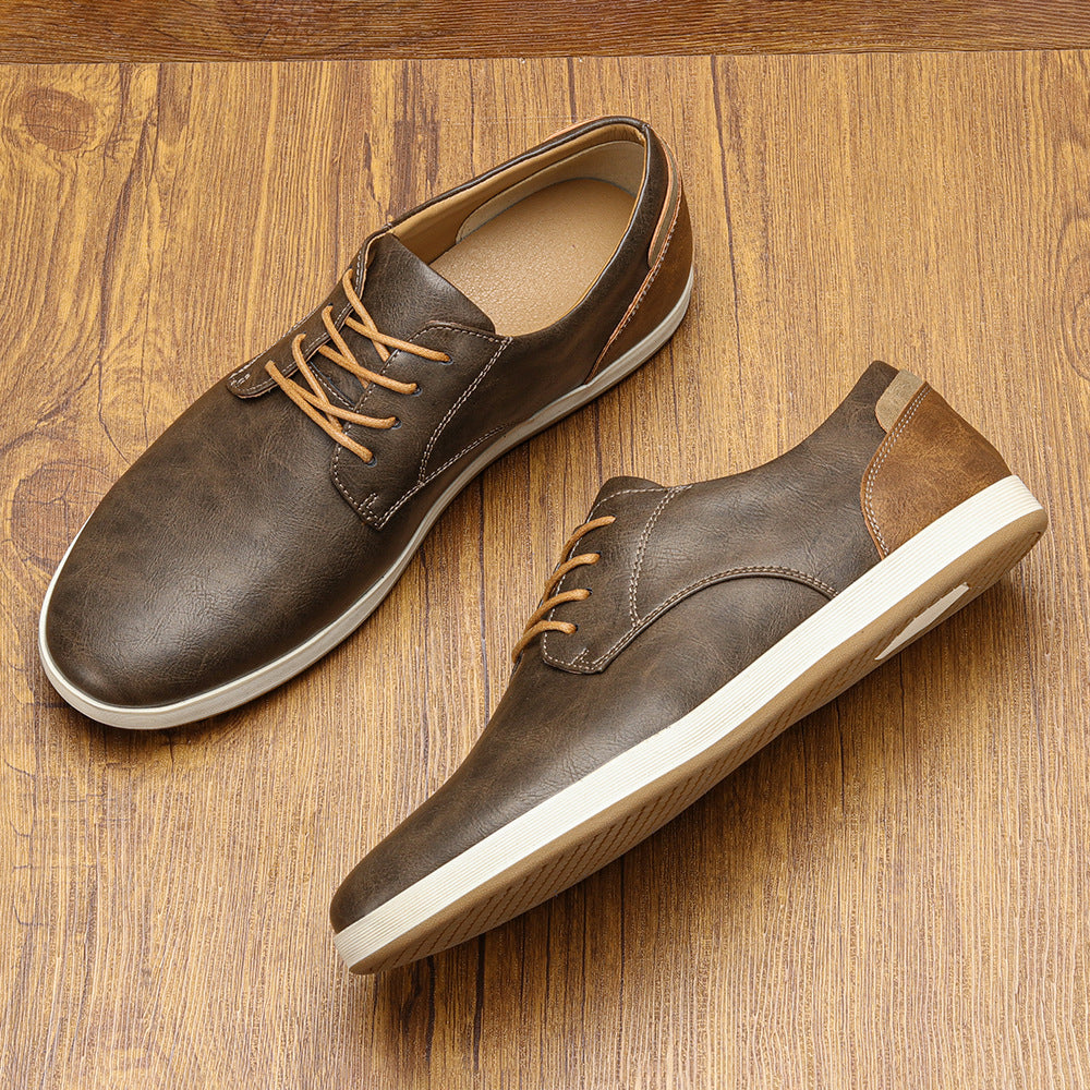 GABRIEL™ | Baskets Cuir Lisses