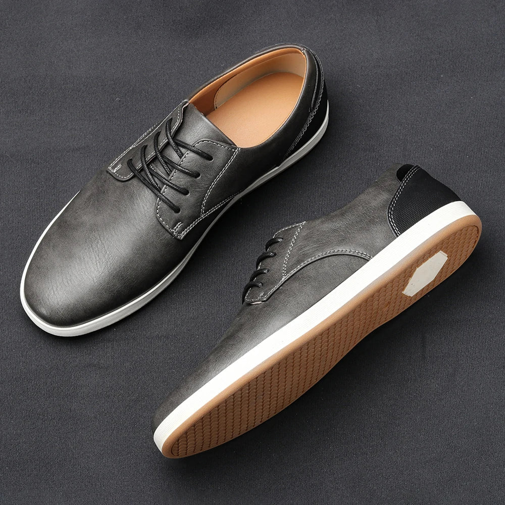 GABRIEL™ | Baskets Cuir Lisses