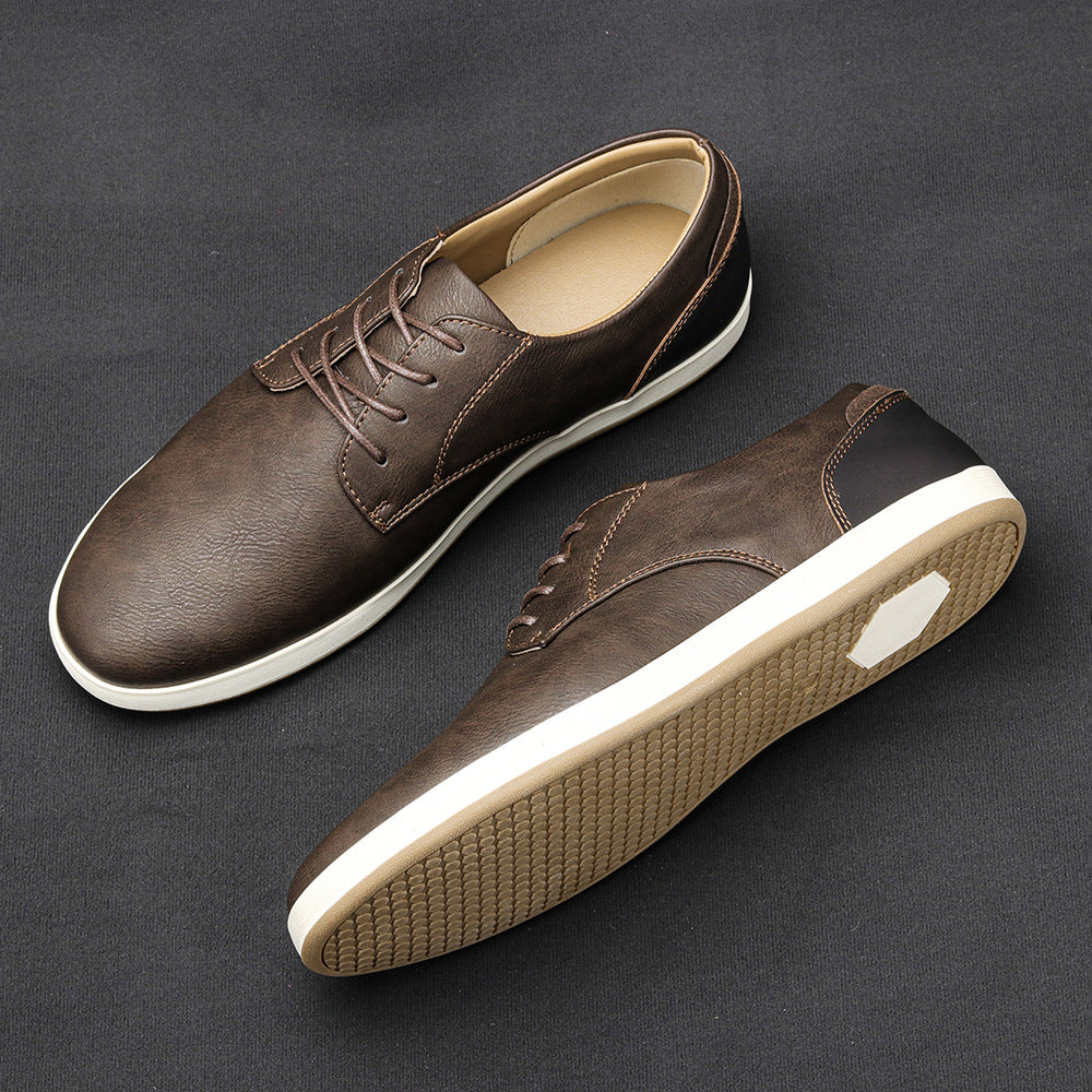 GABRIEL™ | Baskets Cuir Lisses