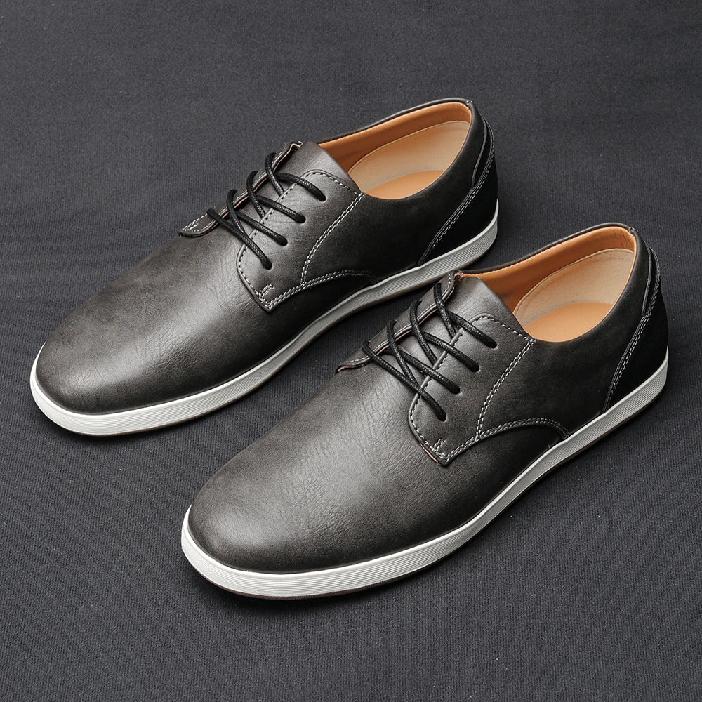 GABRIEL™ | Baskets Cuir Lisses