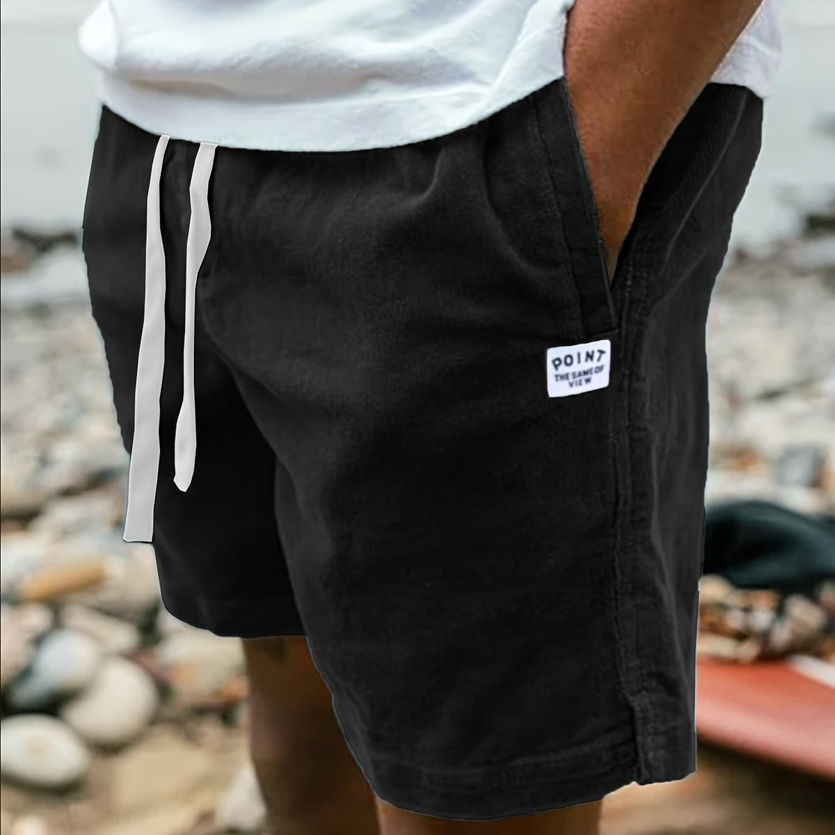 GABRIEL™ | Shorts côtelés à cordon de serrage