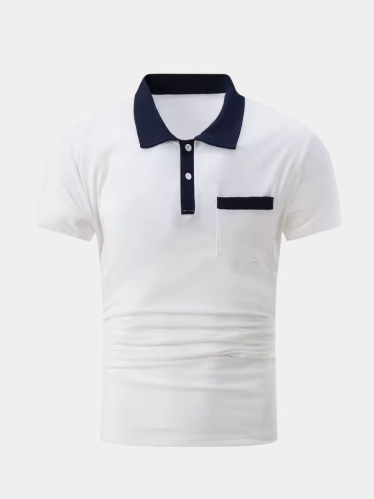 GABRIEL™ | Polo à col contrasté
