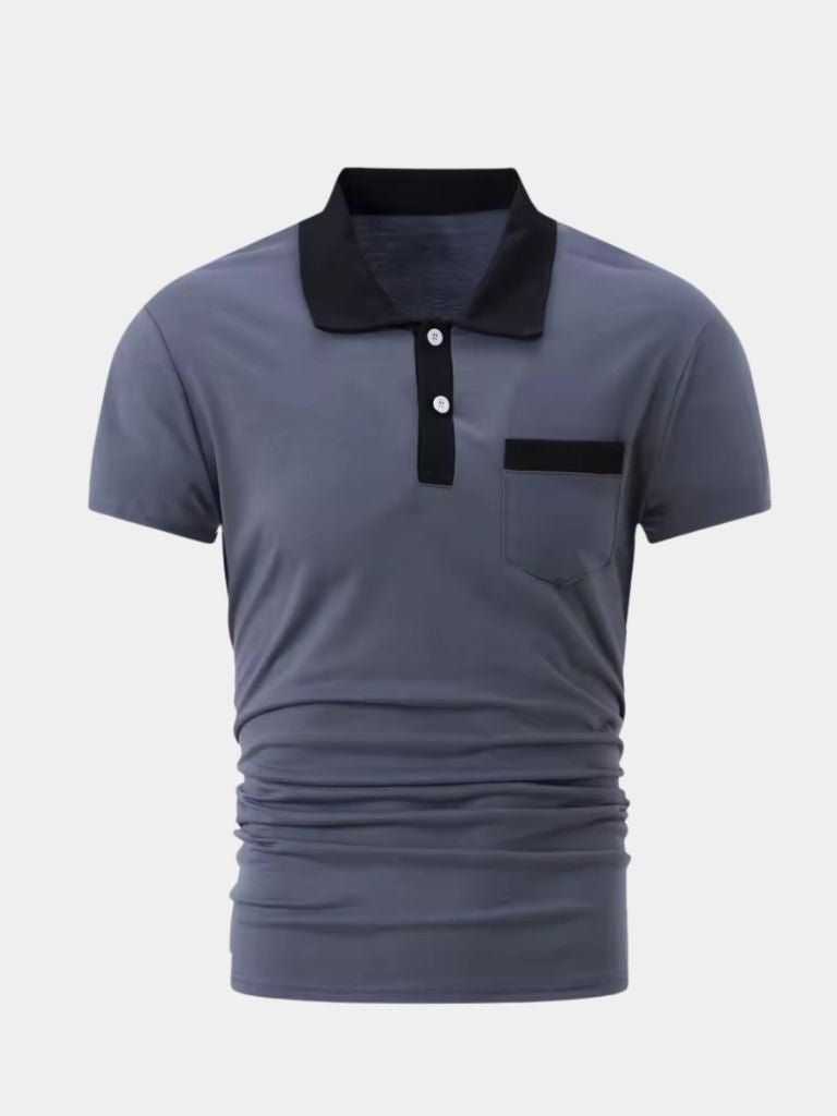 GABRIEL™ | Polo à col contrasté