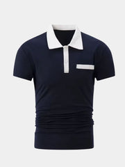 GABRIEL™ | Polo à col contrasté