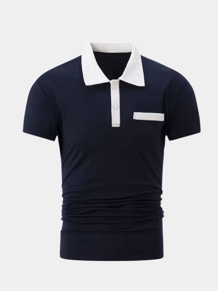 GABRIEL™ | Polo à col contrasté