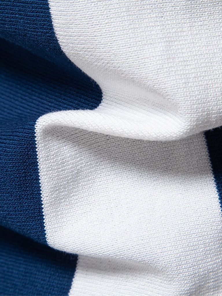 GABRIEL™ | Polo zippé à rayures